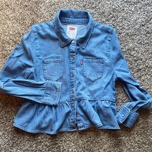 Levi's Classic Blue Denim Shirt